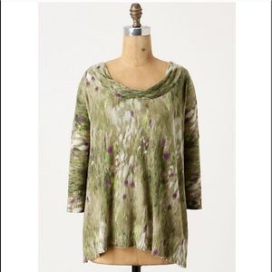 Anthro Water Lily Sweaterknit Top by Sparrow